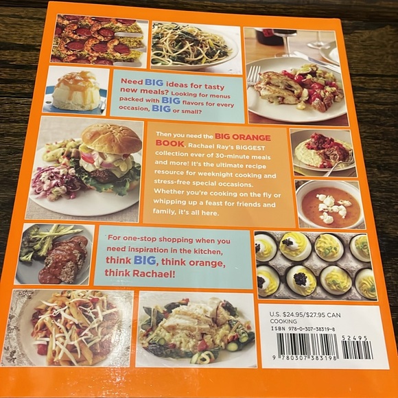 Rachel Ray's Big Orange Book - Ultimate Collection - Food Network cookbook - Picture 2 of 5